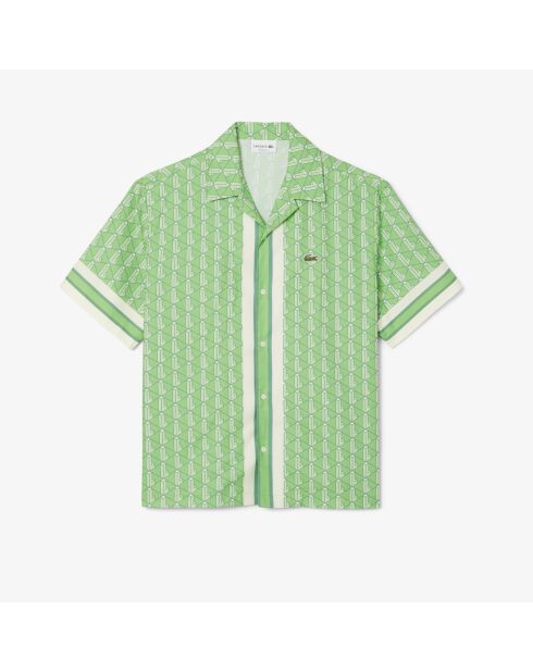 Liamone/Epicea-Cristallin hemd met rechte snit en monogram