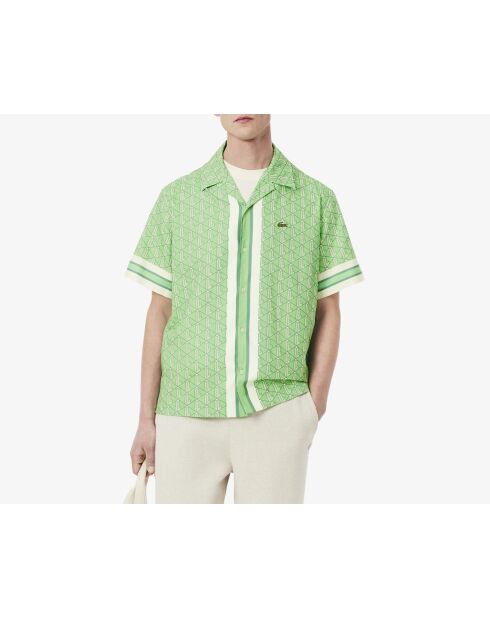 Liamone/Epicea-Cristallin hemd met rechte snit en monogram