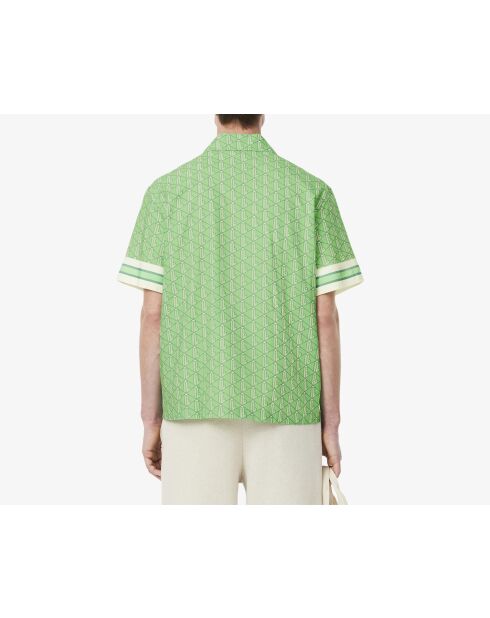 Liamone/Epicea-Cristallin hemd met rechte snit en monogram