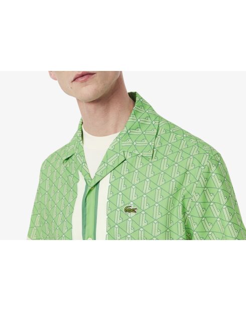 Liamone/Epicea-Cristallin hemd met rechte snit en monogram