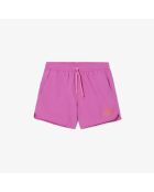 Bañador corto con el emblema de Malva/Granadina