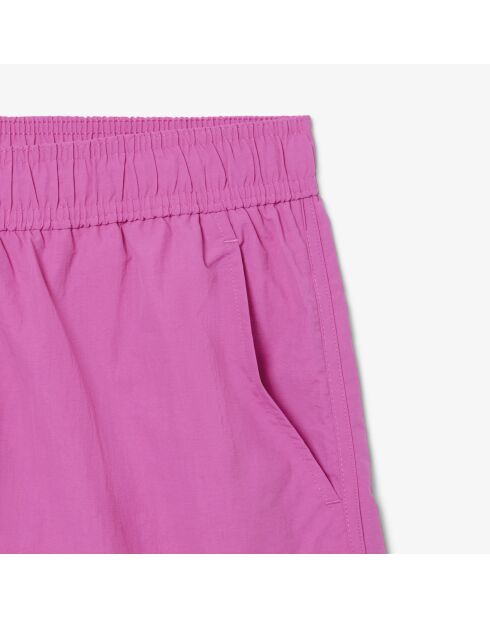 Bañador corto con el emblema de Malva/Granadina