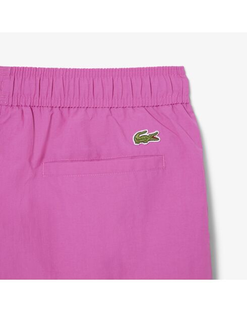 Bañador corto con el emblema de Malva/Granadina