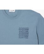 T-Shirt aus Baumwolljersey mit Limetten-/Falcon-Grafik
