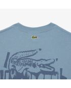 T-Shirt aus Baumwolljersey mit Limetten-/Falcon-Grafik