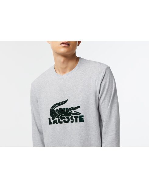 Ensemble de pyjama manches longues marine/argent chine-swing
