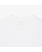 Weißes/mehrfarbiges Parade-T-Shirt mit Krokodildruck