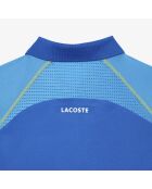 Polo de tenis confeccionado en piqué de poliéster reciclado ultraseco Reino Unido/Fiji-Lime