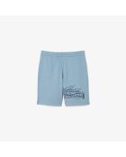 Baumwoll-Fleece-Shorts mit Limestone/Falcon-Grafik