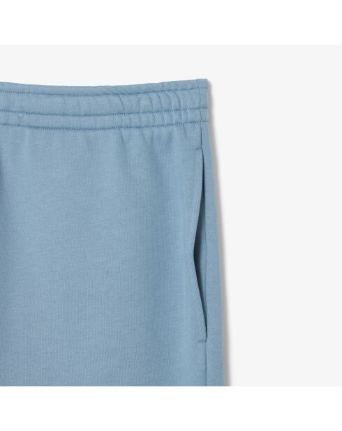 Short molleton de coton graphique calcaire/faucon