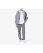 Locker geschnittenes weißes T-Shirt aus dickem Jersey