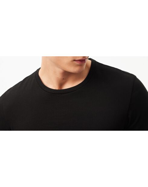 Confezione da 3 t-shirt da interno in cotone nero