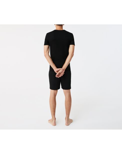 Confezione da 3 t-shirt da interno in cotone nero