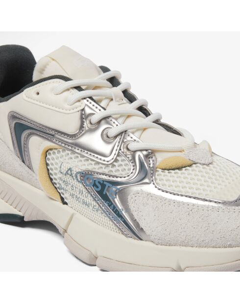 Sneakers L003 Neo gebroken wit/donkergroen