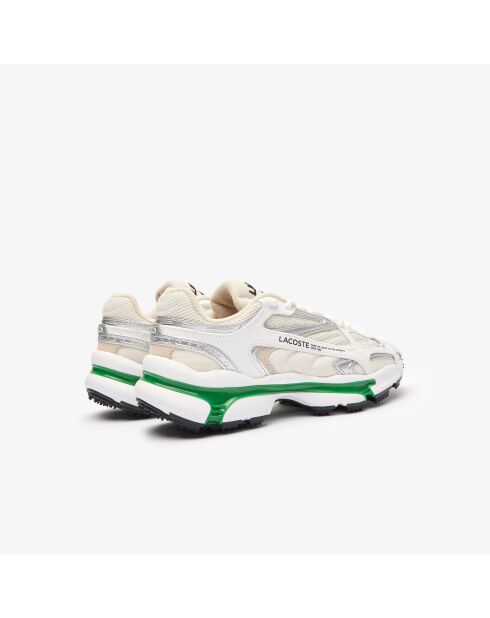 Sneakers L003 2K24 wit/groen