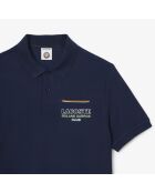 Roland-Garros Marine Edition Polohemd in regulärer Passform