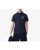 Roland-Garros Marine Edition Polohemd in regulärer Passform