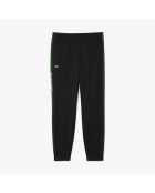 Sportliche Jogginghose mit schwarz/grünem Aufdruck