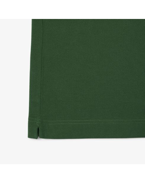 L.12.12 poloshirt met klassieke pasvorm en contrasterende groen/panoramakraag