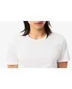 Confezione da 3 t-shirt da interno in cotone bianco