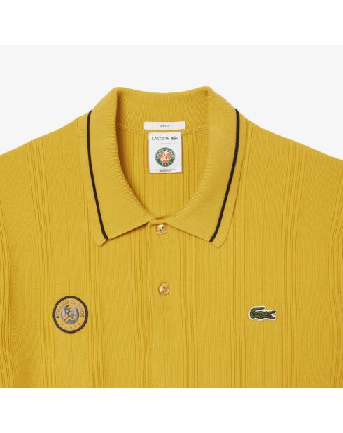 Polo regular fit Édition Roland-Garros mirabelle