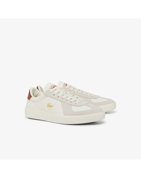 Baseshot Pro Roland-Garros Edition sneakers gebroken wit/donkeroranje