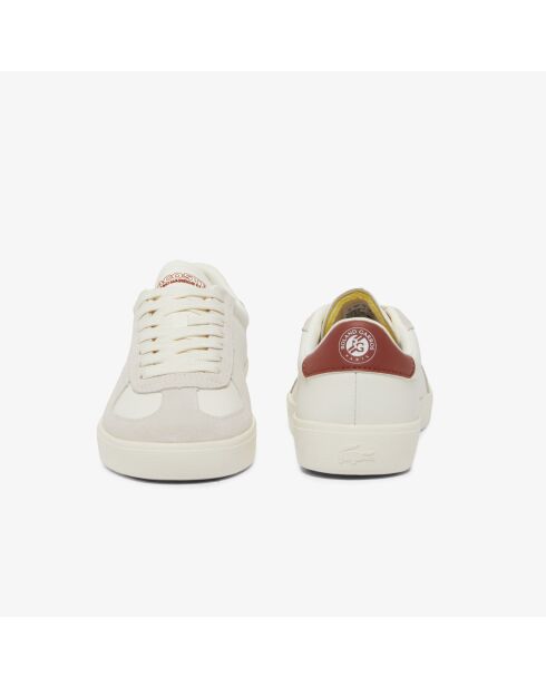 Baseshot Pro Roland-Garros Edition sneakers gebroken wit/donkeroranje