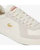 Baseshot Pro Roland-Garros Edition sneakers gebroken wit/donkeroranje