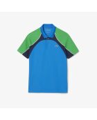 Gypsian/Calathea-Marine Ultra Dry-Tennispolohemd im Farbblockdesign