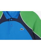 Gypsian/Calathea-Marine Ultra Dry-Tennispolohemd im Farbblockdesign