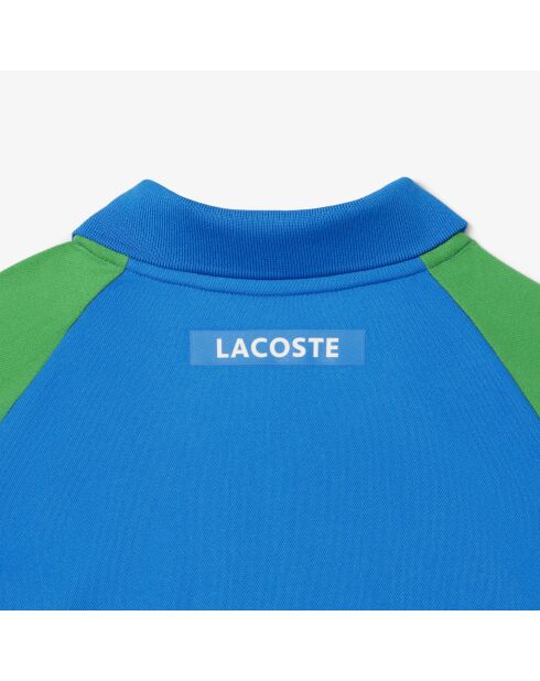 Polo de tenis Gypsian/Calathea-Marine Ultra Dry con bloques de colores