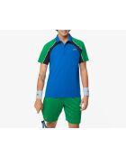 Gypsian/Calathea-Marine Ultra Dry-Tennispolohemd im Farbblockdesign