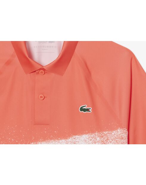 Polo Tennis gegen Novak Djokovic Auf dem Platz Manguier