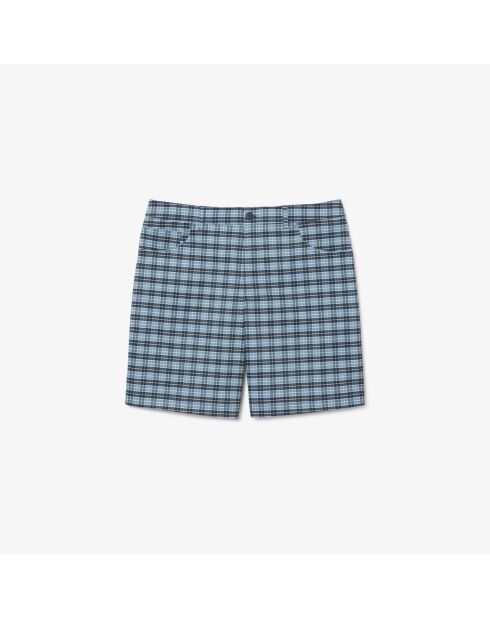 Ultradroge, limoen/marineblauwe golfshorts met meerdere zakken