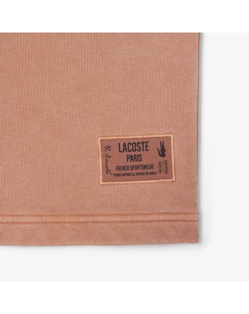 Shorts in felpa di cotone sbiadito Runway