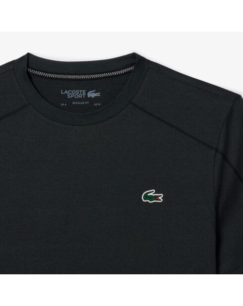 Ultratrockenes Stretch-Sport-T-Shirt, anthrazit meliert