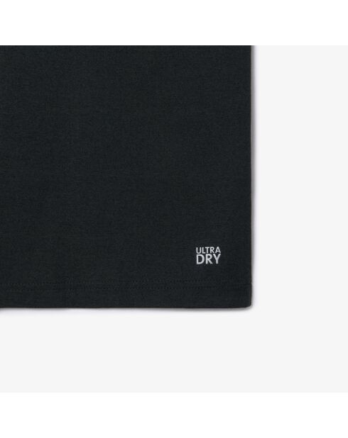 Ultratrockenes Stretch-Sport-T-Shirt, anthrazit meliert