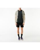 Ultratrockenes Stretch-Sport-T-Shirt, anthrazit meliert