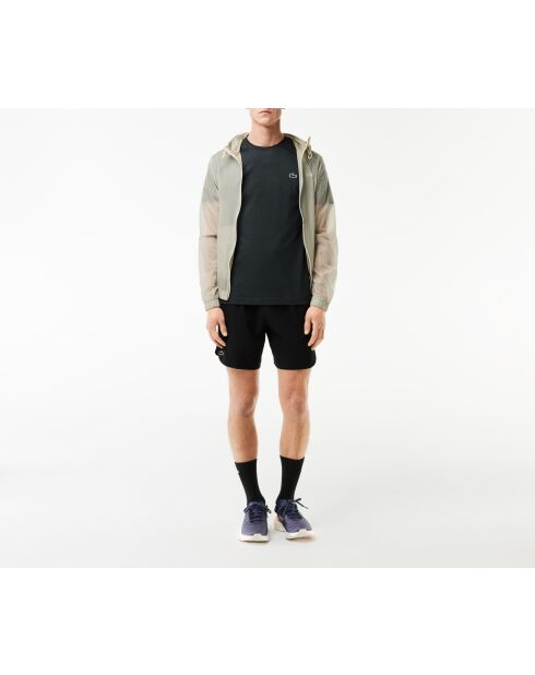 Ultratrockenes Stretch-Sport-T-Shirt, anthrazit meliert