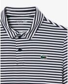 Polo Golf regular fit wit/marineblauw UV-bescherming