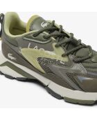 L003 Neo Tech Sneakers hellkhaki/cremefarben
