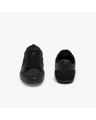 Sneakers Chaymon en cuir noires