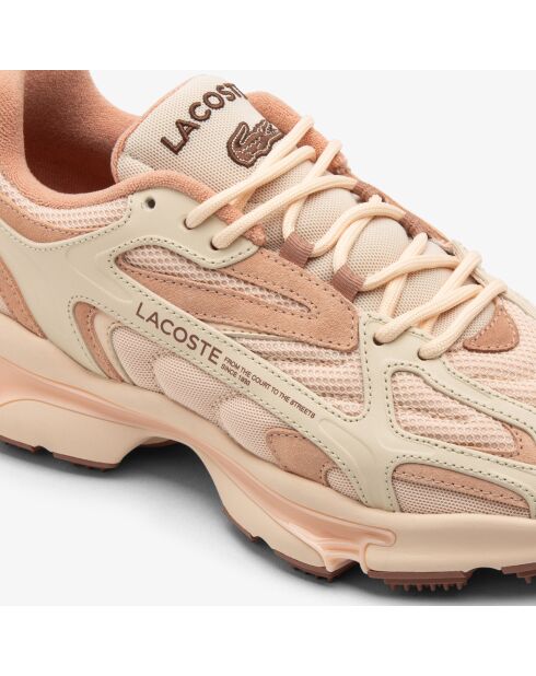 Sneakers L003 2K24 lichtroze/bruin