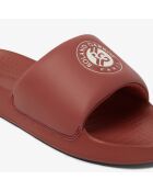 Serve Slide 1.0 Roland-Garros Edition Dunkelorange/Cremefarbene Slides