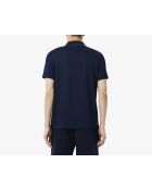 Roland-Garros Pickup-Poloshirt, Marineblau/Falcon Edition