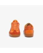 Sneakers Baseshot Pro aus orange/gummifarbenem Leder
