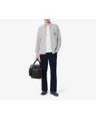 Sneakers Carnaby Set en cuir noir/gris foncé