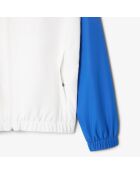 Ensemble survêtement Sport taffetas diamanté blanc/gitane-marine