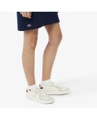 Baseshot Pro Roland-Garros Edition sneakers gebroken wit/donkeroranje