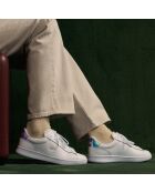 Carnaby Set wit/lichtroze leren sneakers